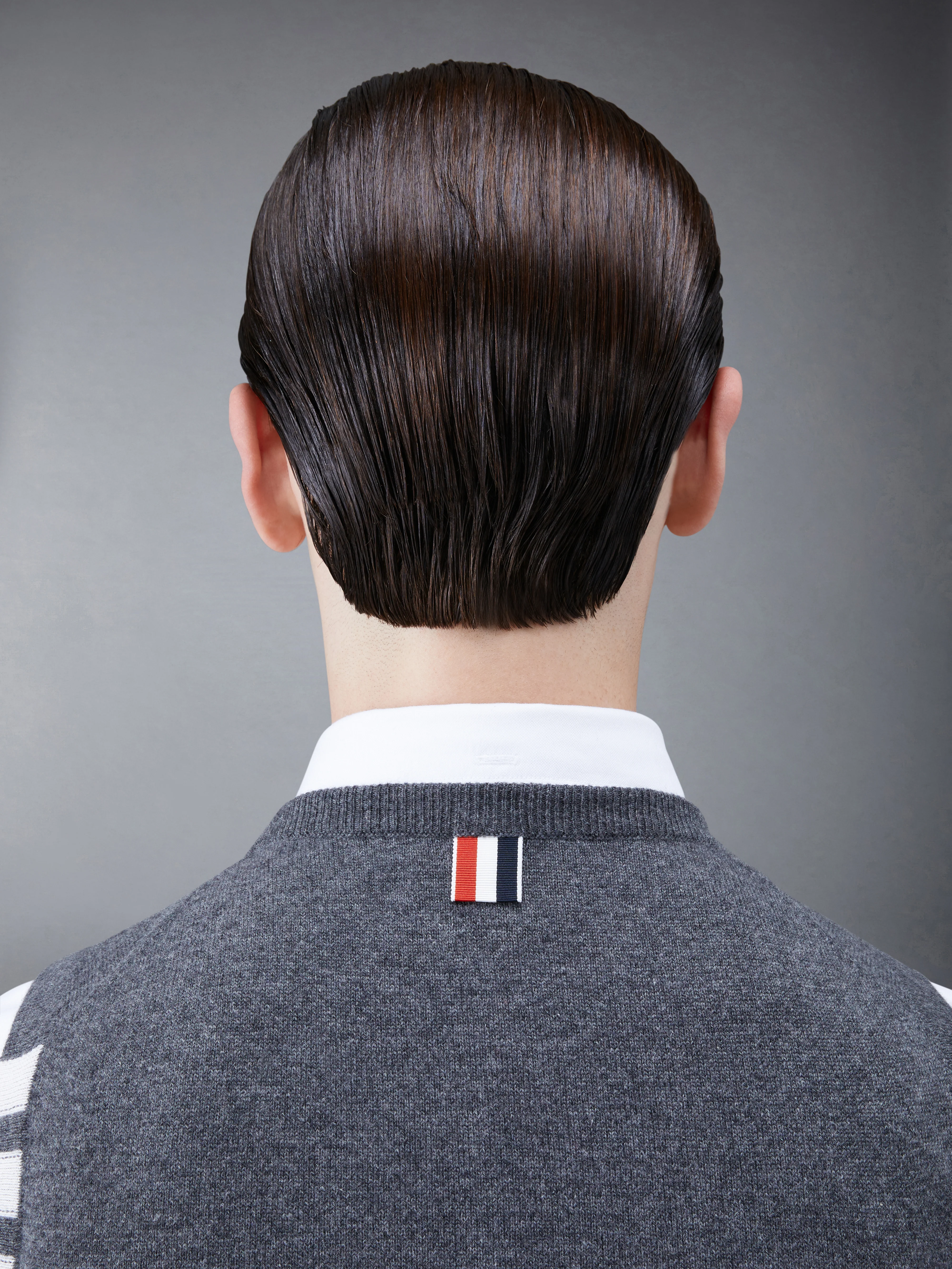 Cashmere 4-Bar Short Crew Neck Shell Top - Image 4