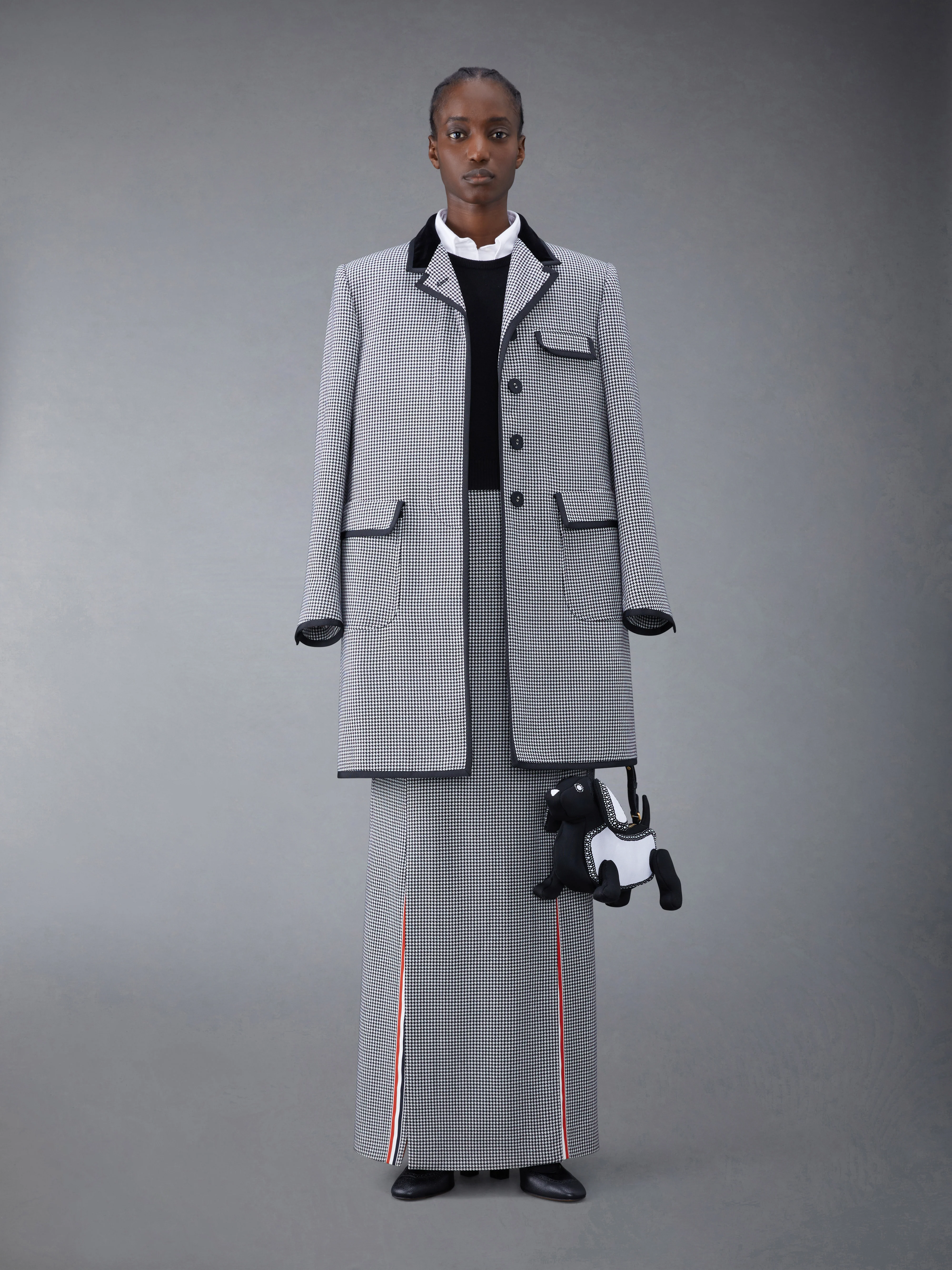 Cashmere Cropped Crew Neck Shell Top - Image 3