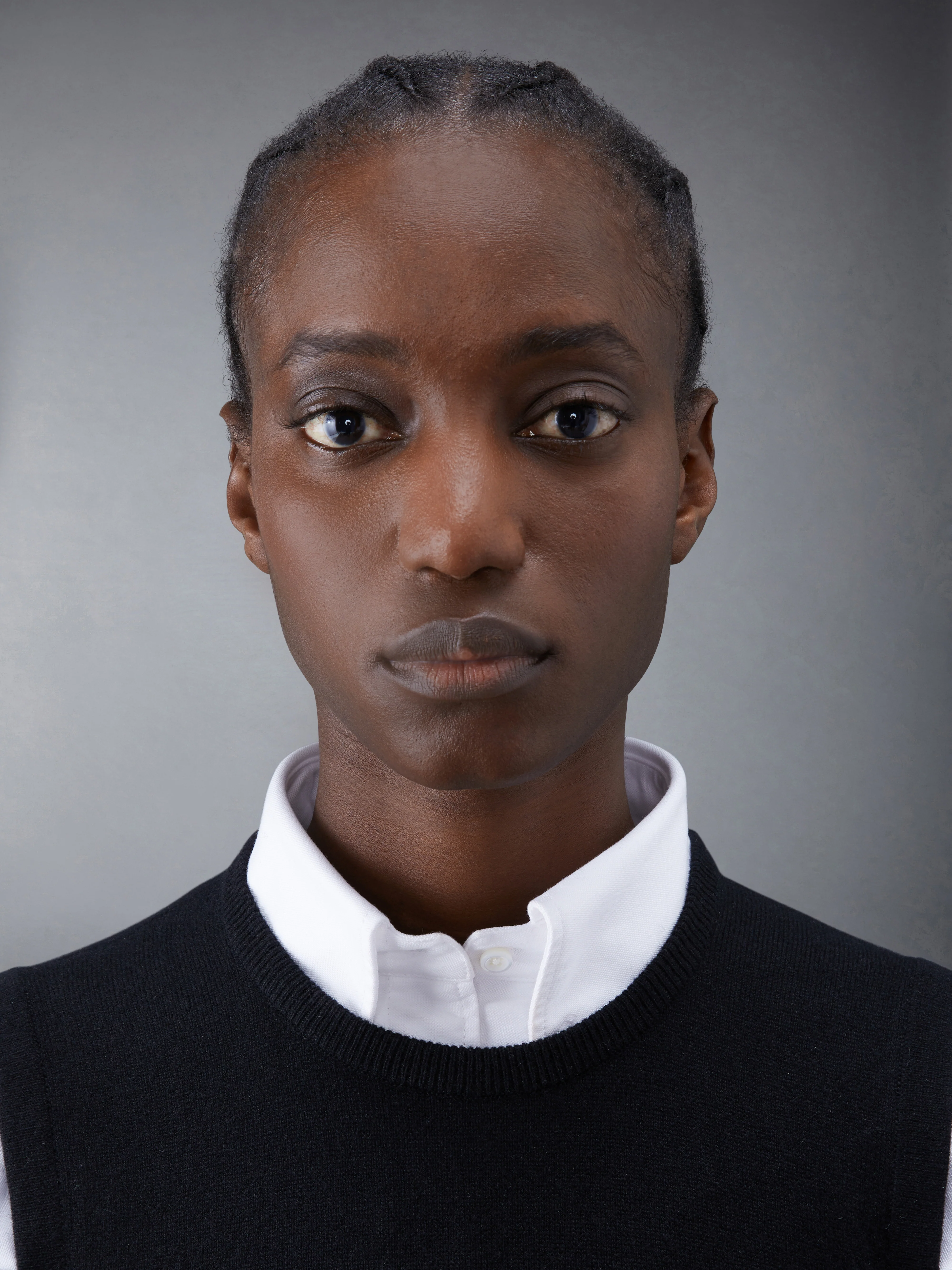 Cashmere Cropped Crew Neck Shell Top - Image 5