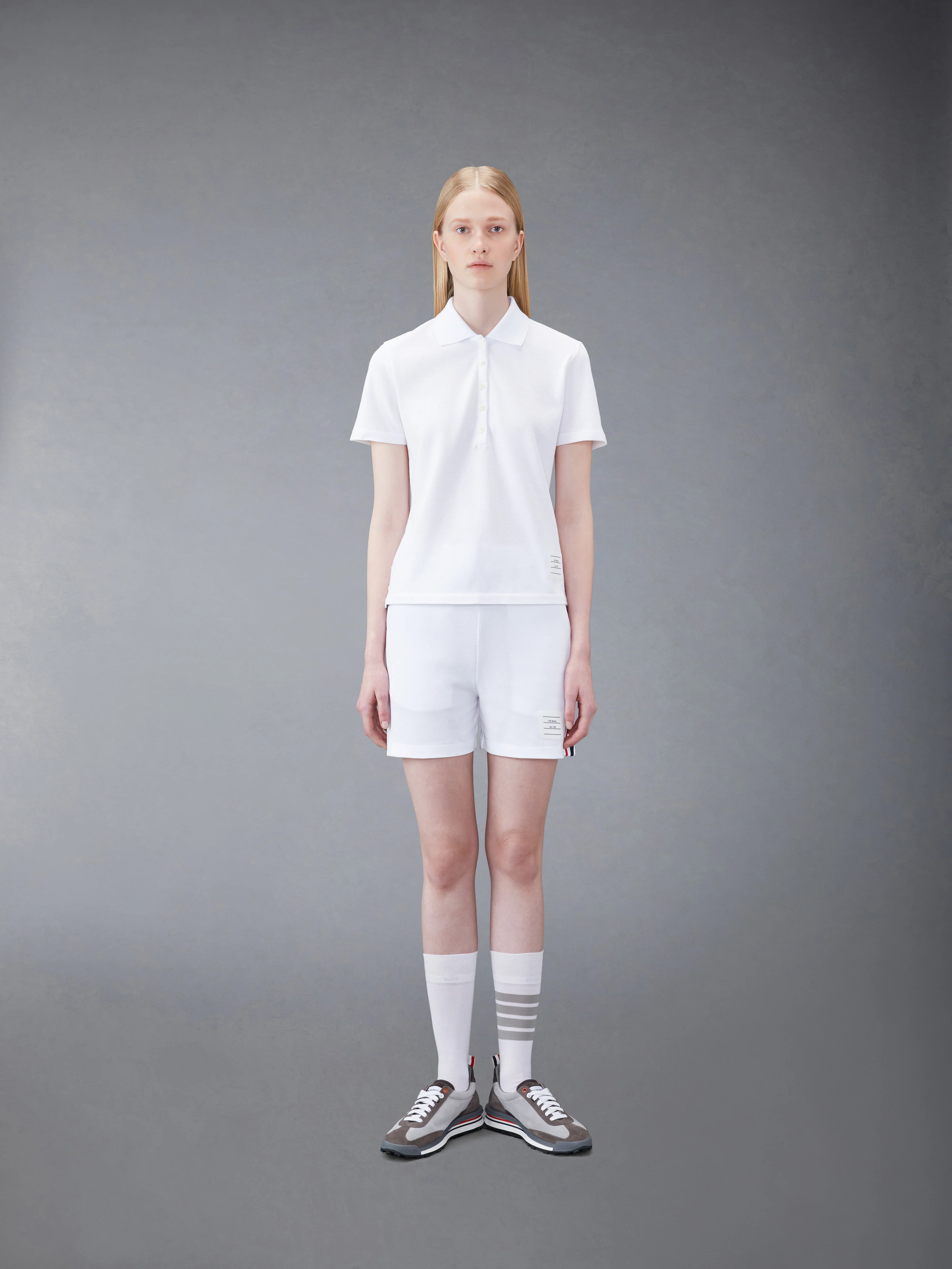 CLASSIC PIQUE RELAXED FIT CENTER BACK STRIPE POLO - Image 3