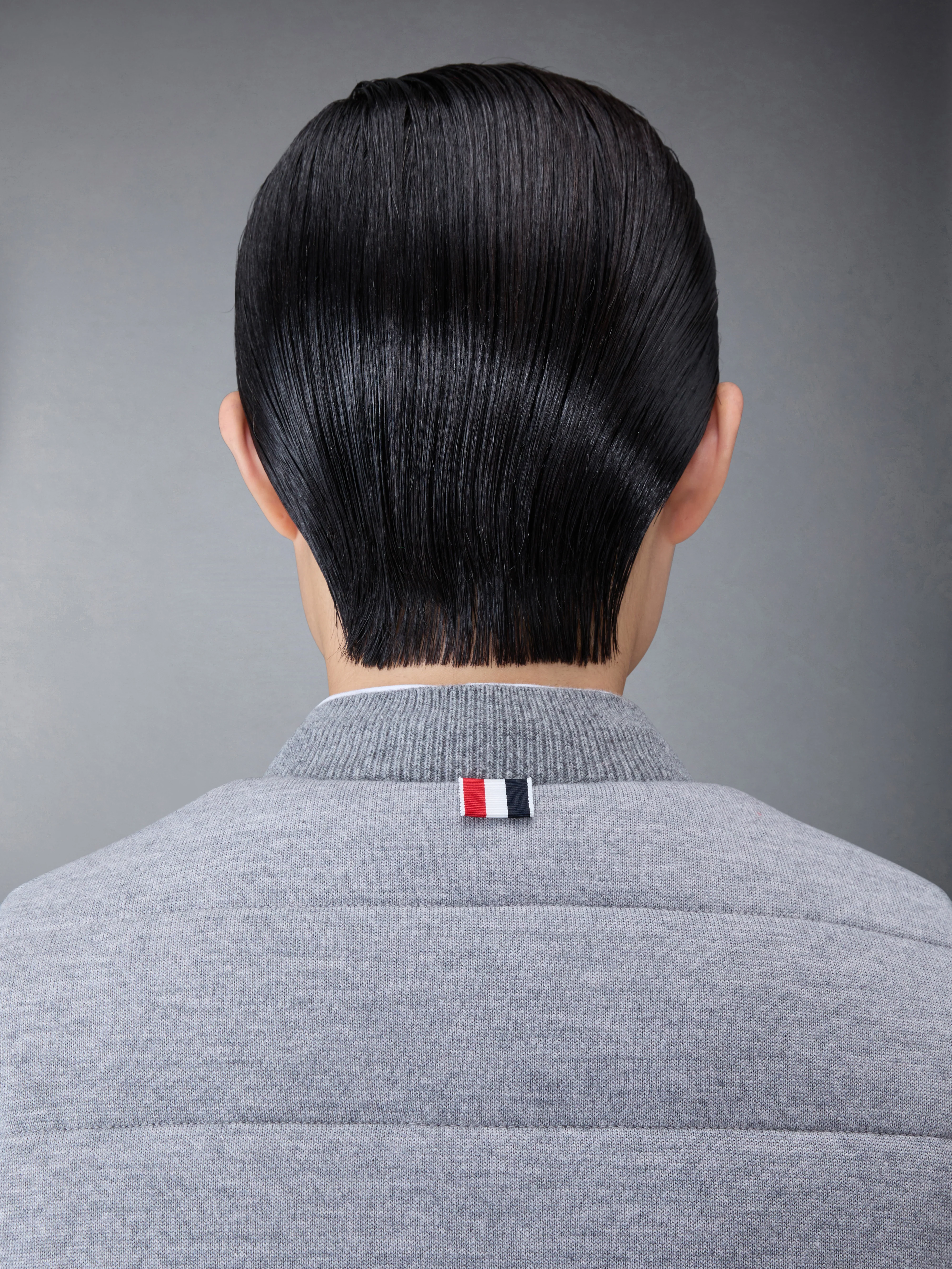 FINE MERINO AND JERSEY REVERSIBLE DOWN 4-BAR VEST - Image 5