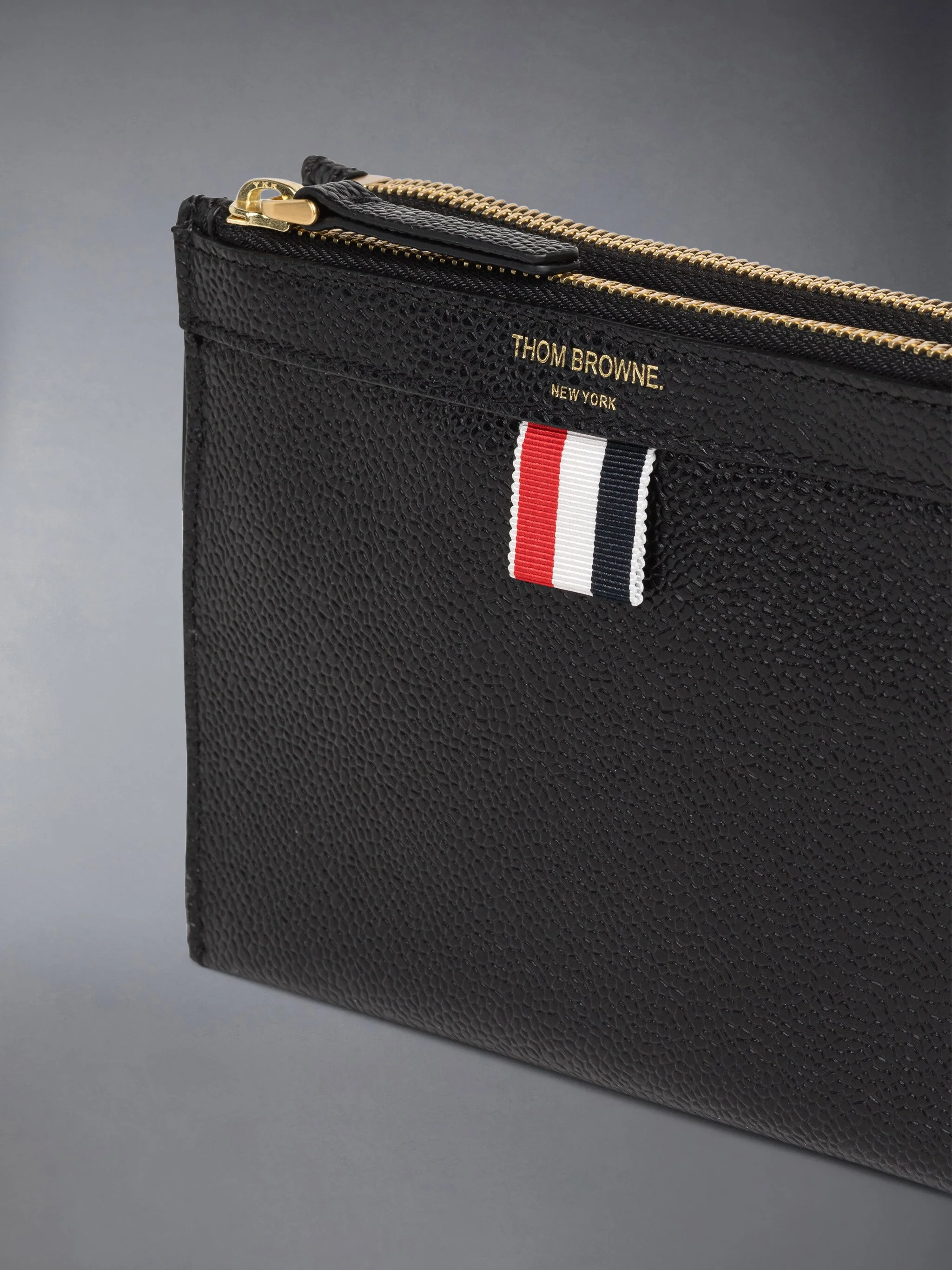 PEBBLE GRAIN MINI DOUBLE DOCUMENT HOLDER CROSSBODY - Image 5